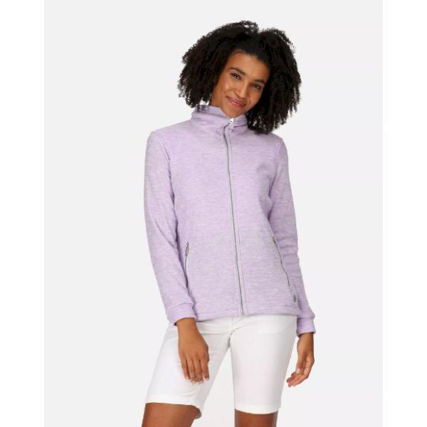 Regatta Azaelia F/Z Womens Fleece Pastel Lilac Marl