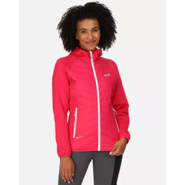 Regatta Andreson Vii Womens Baffled/Quilted Jacket Pink Potion