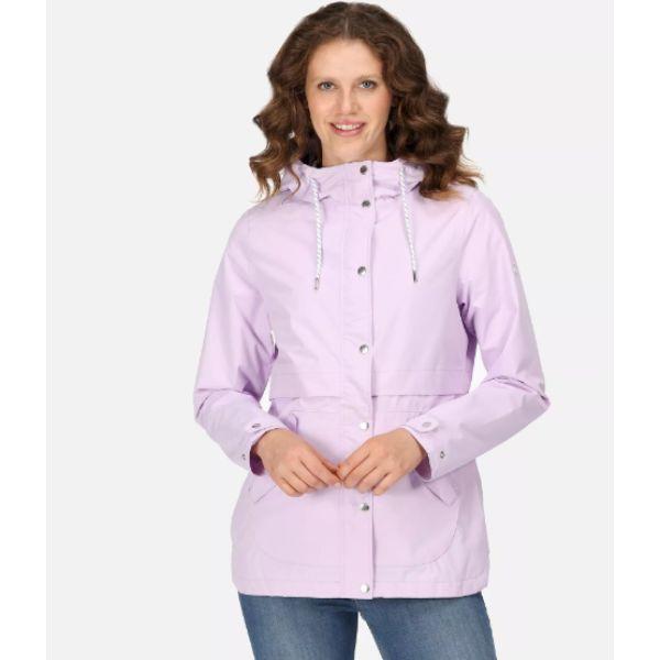 Regatta Bayla Womens Jacket Waterproof Shell Pastel Lilac