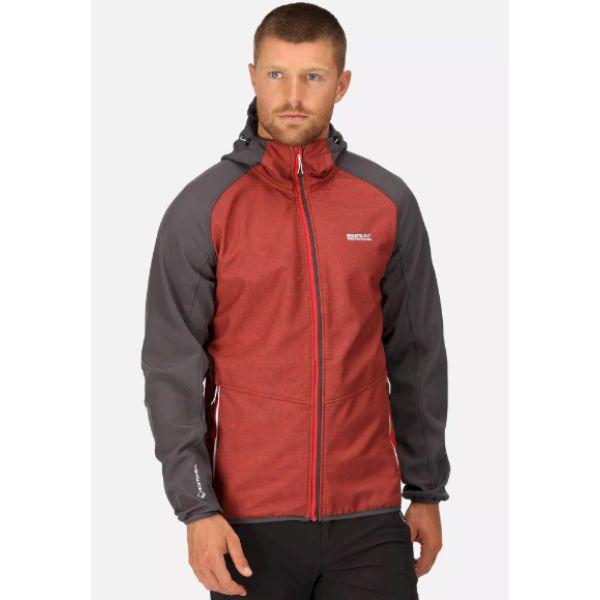Regatta Arec Iii Mens Soft Shell Seville Marl/Seal Grey
