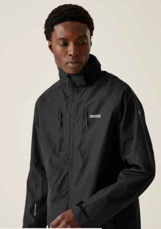 Regatta Calderdale V Mens Waterproof Shell Black