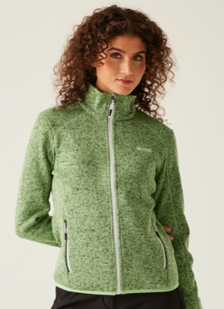 Regatta Wms Newhill Womens Fleece Quiet Green(Seal Grey)