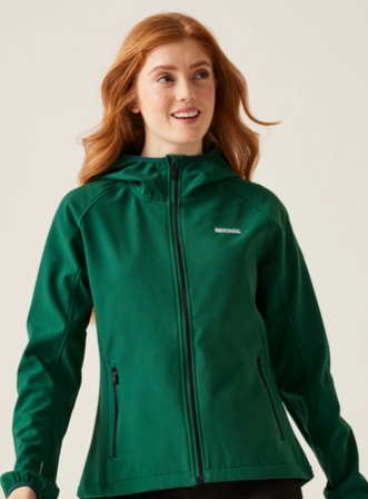 Regatta Wmns Arec Iii Womens Softshell Rain Forest