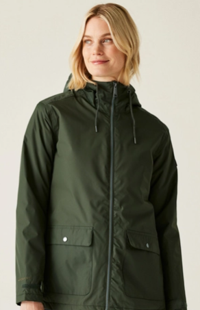 Regatta Broadia Womens Waterproof Insulated Dark Khaki