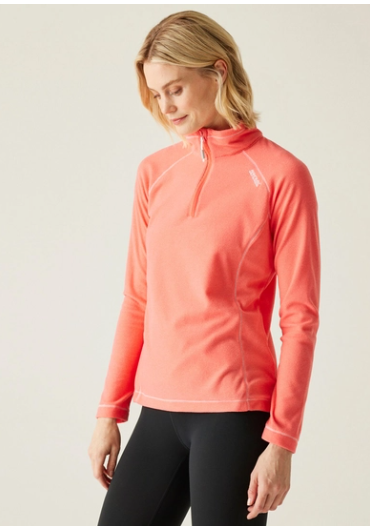 Regatta Montes Ladies Fleece Peach Bloom Shell Pink
