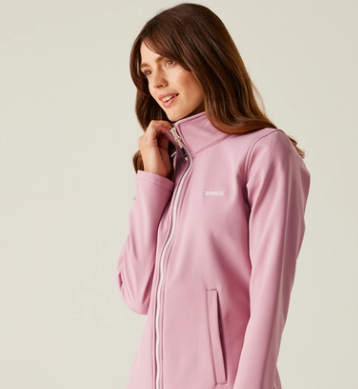 Regatta Connie V Ladies Soft Shell Jacket Lilas Light Vanilla