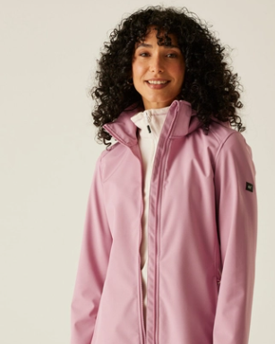 Regatta Carisbrooke Ladies Soft Shell Jacket Lilas Light Vanilla