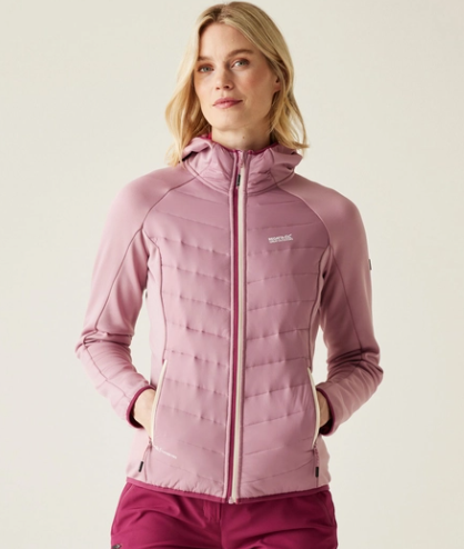 Regatta Andreson VIII Ladies Hybrid Jacket Lilas Beaujolais