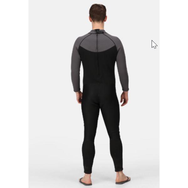 Regatta Full Wetsuit Black/Dark Grey