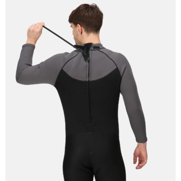 Regatta Full Wetsuit Black/Dark Grey