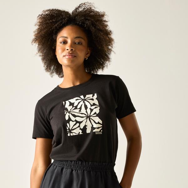Regatta Filadra IX Ladies Black Abstract Floral
