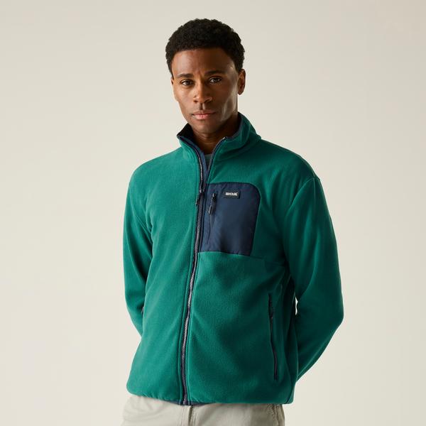 Regatta Frankie Full Zip Mens Fleece Mediterranea Navy