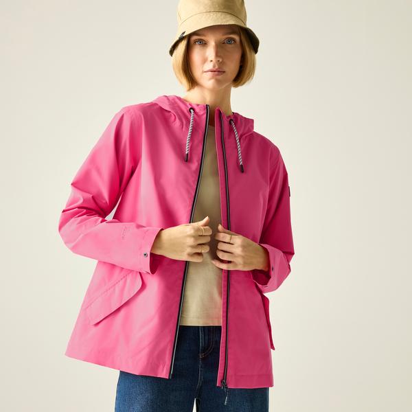 Regatta Bayletta Ladies Waterproof Jacket Pink Lemonade