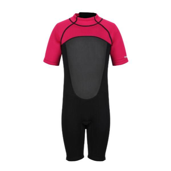 Regatta Junior Shorty Wetsuit Black/Duchess