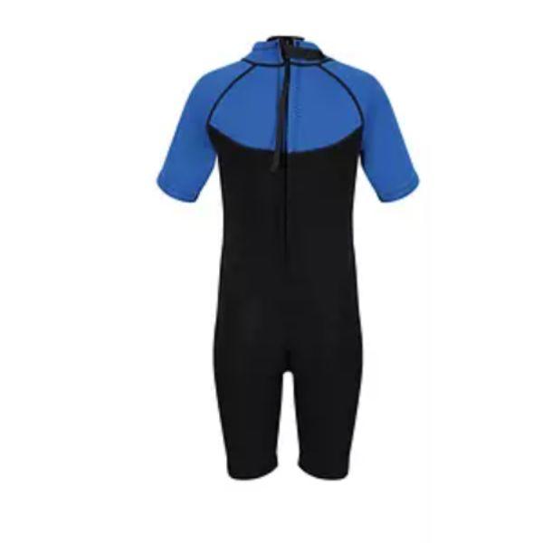 Regatta Junior Shorty Wetsuit Black/Nautical Blue