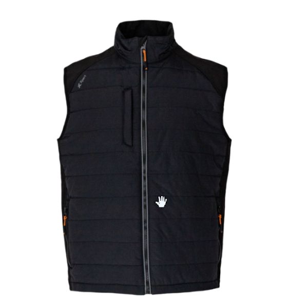 Xpert Pro Rip-Stop Panelled Bodywarmer Black