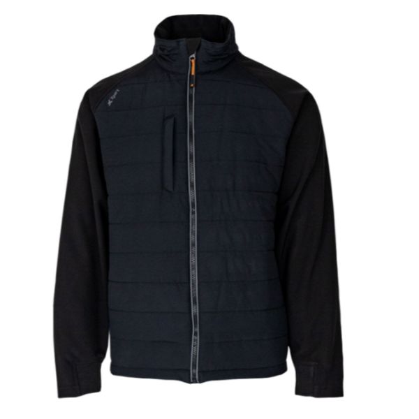Xpert Pro Rip-Stop Insulated Hybrid Jacket Black