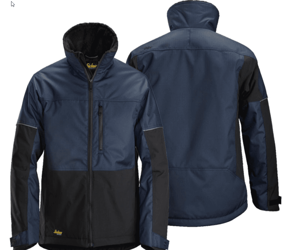 Allround Work Winter Jacket Navy/Black 1148