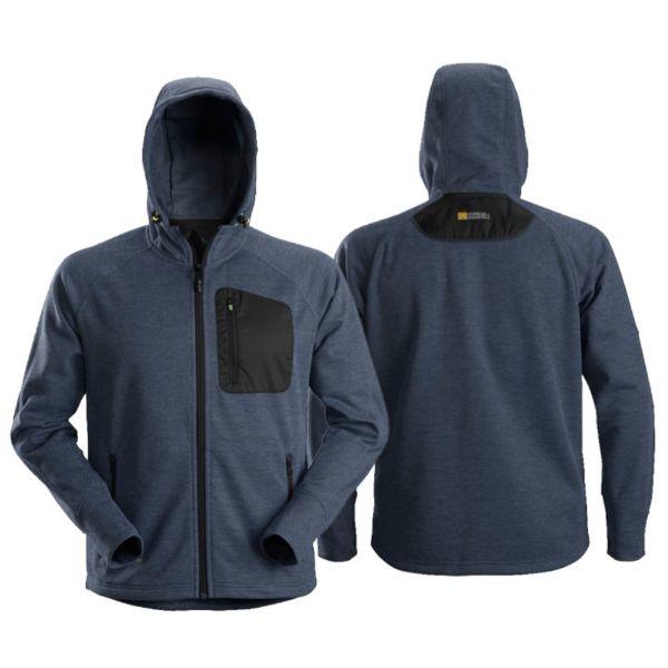 Snickers Flexi Work Fleece Hoodie Navy/Black 8041