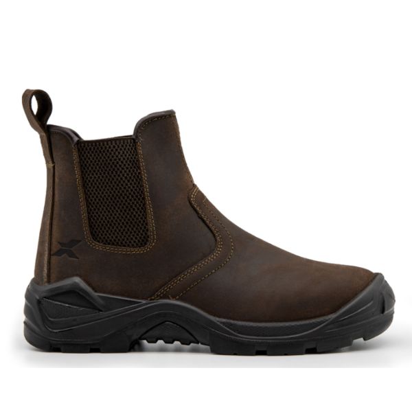 Xpert Tempest Non-Safety Dealer Boot Brown