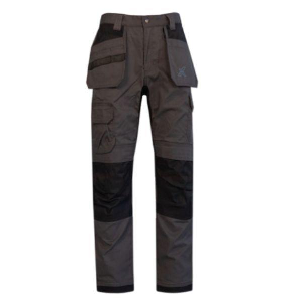 Xpert Core Stretch Work Trouser Grey/Black