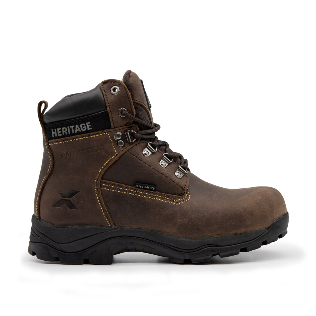 Xpert Heritage Legend Waterproof Safety Boot - Brown