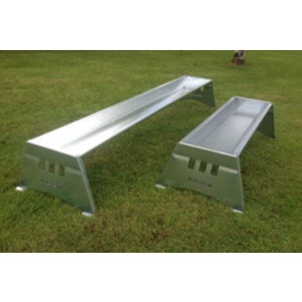 Galvanised Calf Trough 4Ft