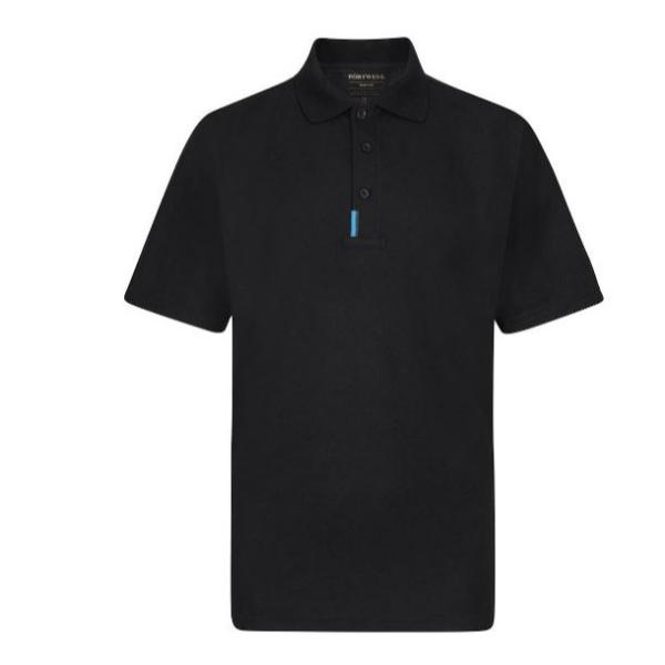 Portwest WX3 Polo Shirt Black