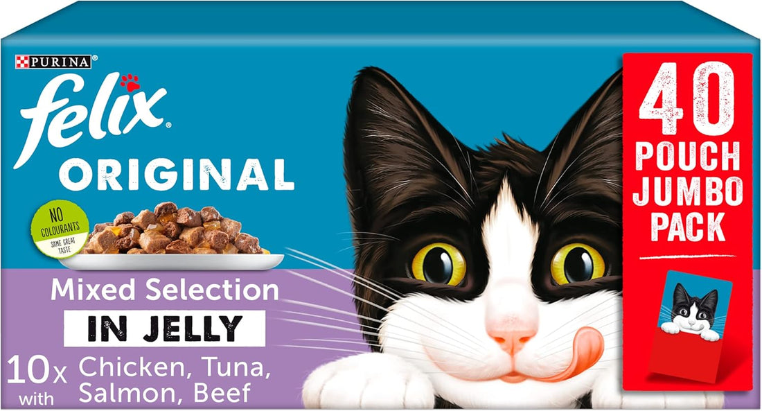 Felix Mixed Cat Food 85g - 40 Pack