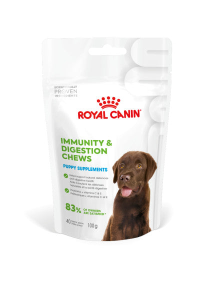 Royal Canin Puppy Supplement for Immunity &amp; Digestion Soft Chews 100g