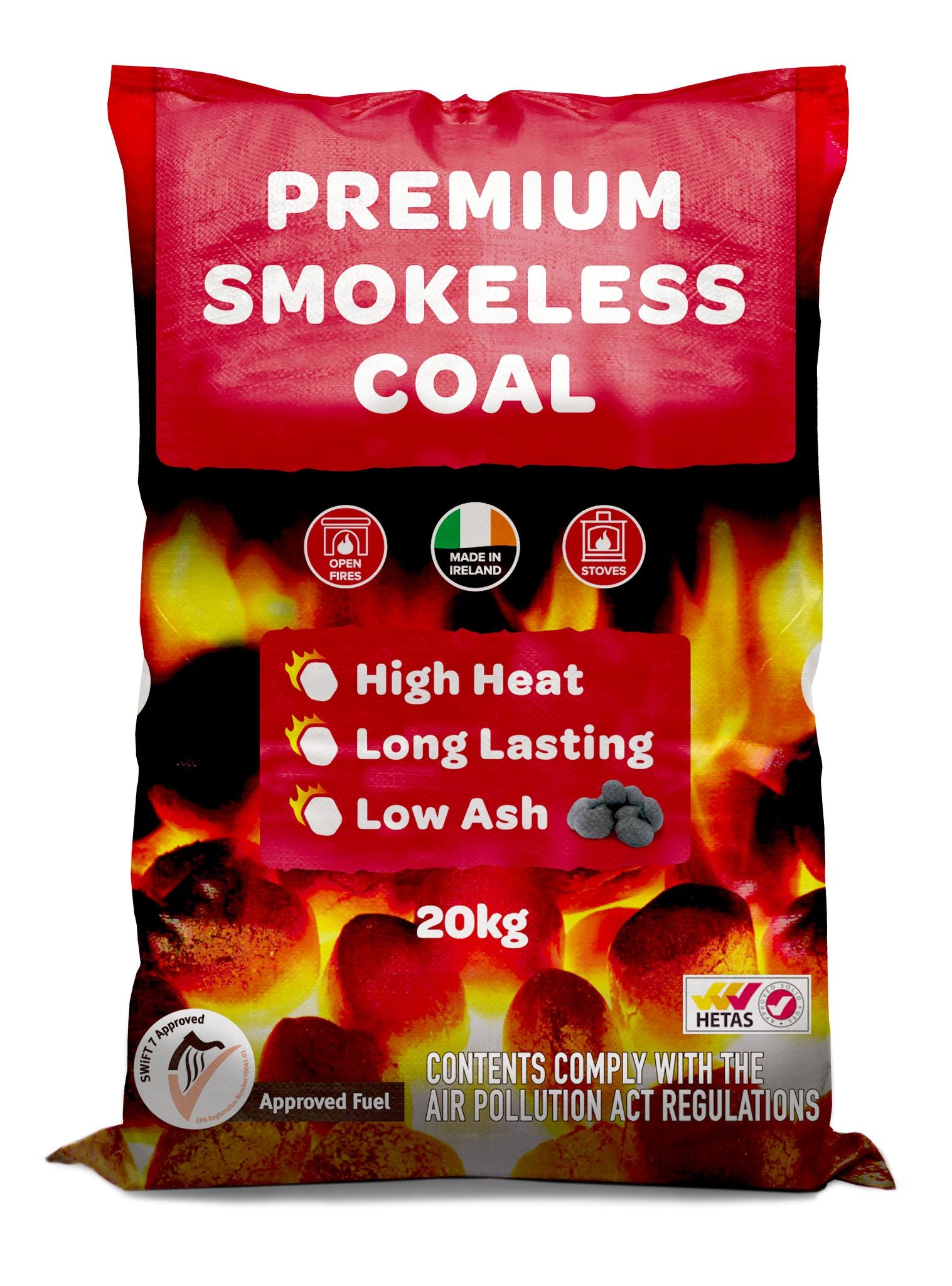 Premium Smokeless Coal 20Kg