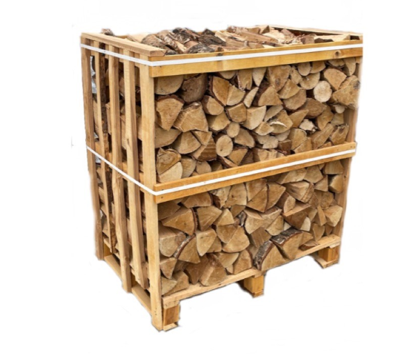 Kiln Dried Birch Logs 1M3 Crate