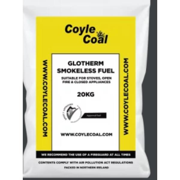 Glotherm 40Kg (Approved Smokeless) Coal