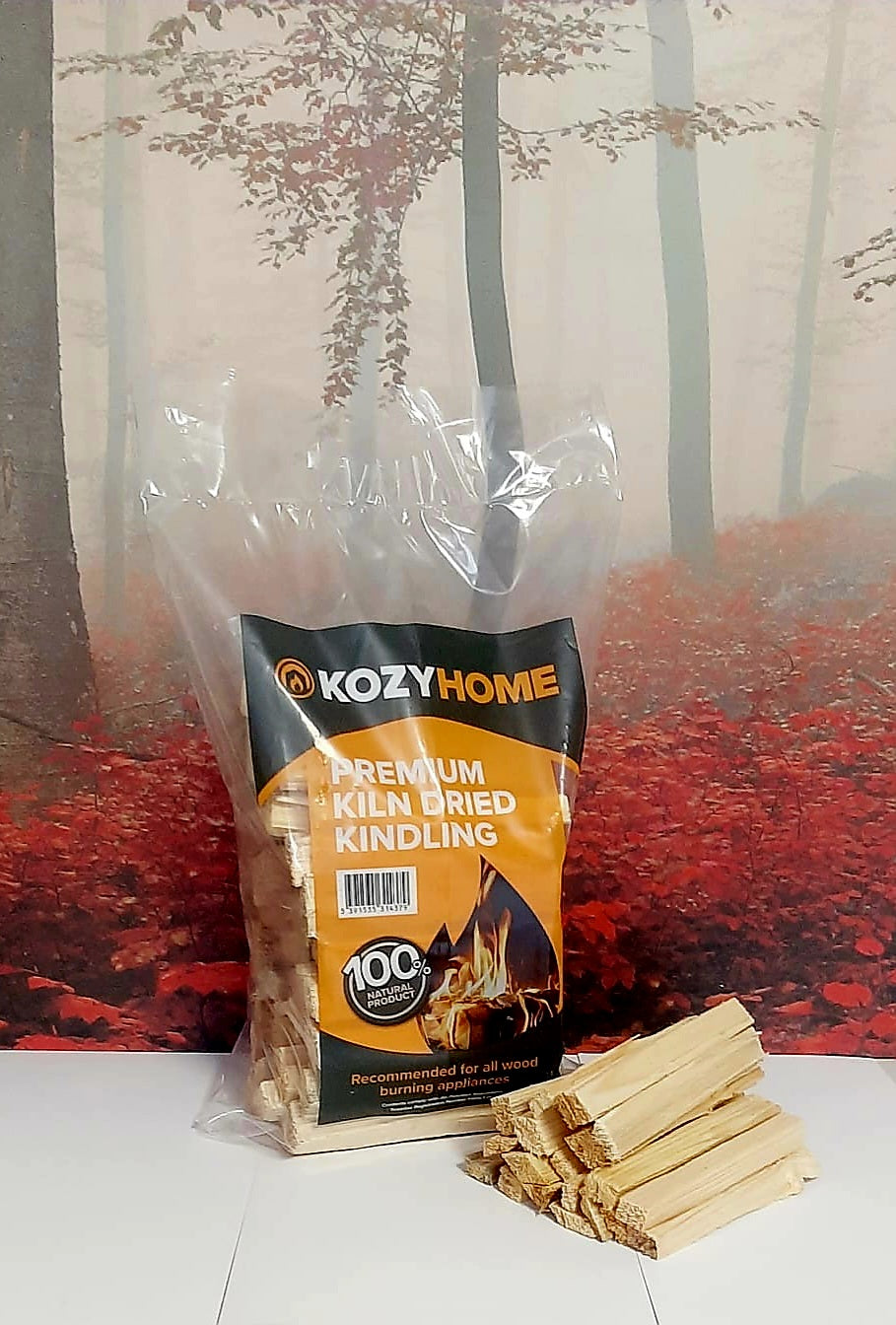 KozyHome Kiln Dried Hardwood Kindling 3kg