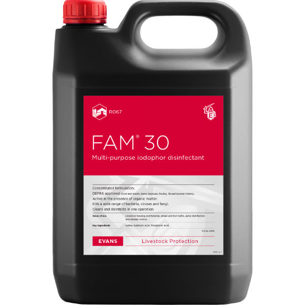FAM 30 Farm Disinfectant 5L