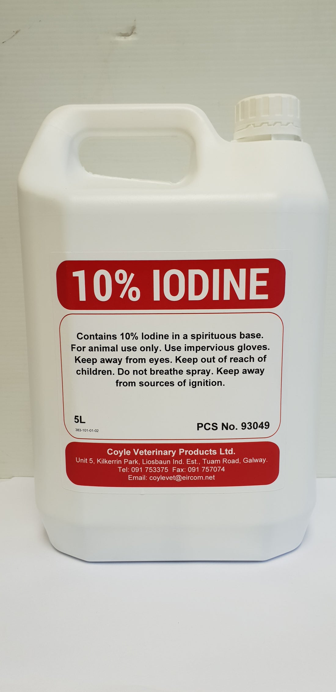 Iodine 10% 5l