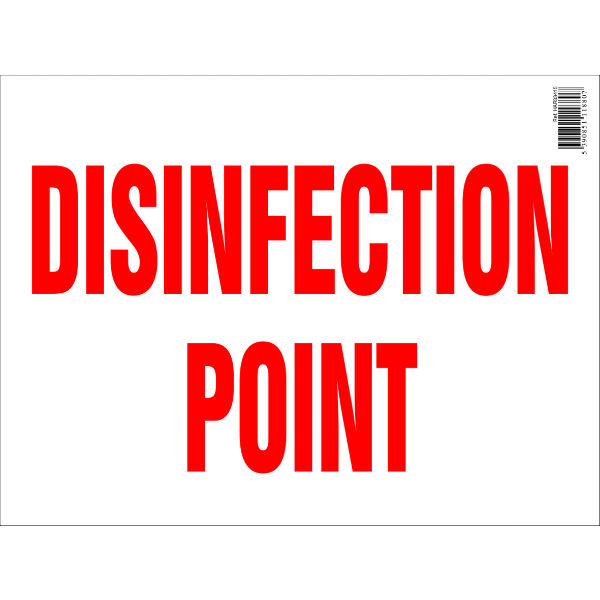 Farm Sign - Disinfectant Point