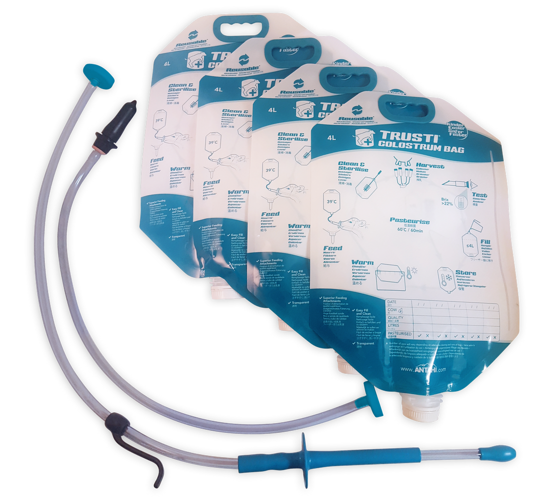 Antahi Trusti Colostrum Bag 4+Teat+Trusti Tuber