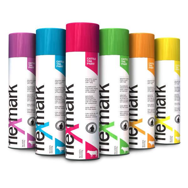 Flexmark Spray Tail Paint 500ml - Red