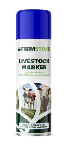 Farmstokk Marking Spray 450ml Blue - Blue