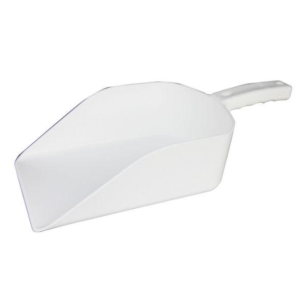 Plastic Scoop White 260X170X90MM 1KG