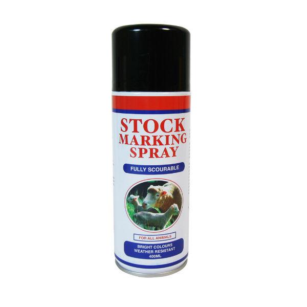 Stock Marking Spray Premium Black 400ml