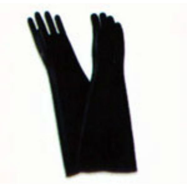 Milkers Long Cuff Glove Ebony