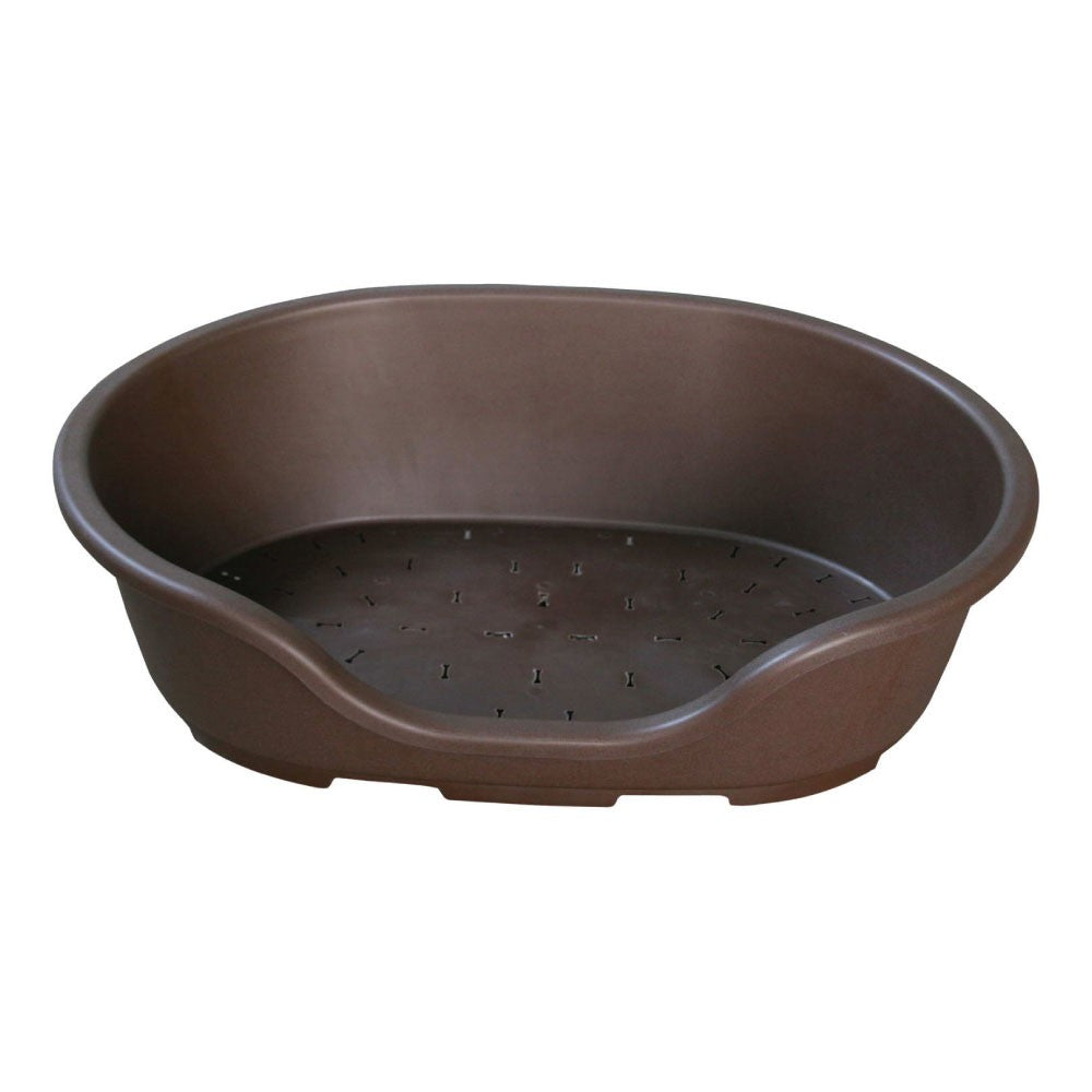 Chanelle Plastic Pet Bed Brown