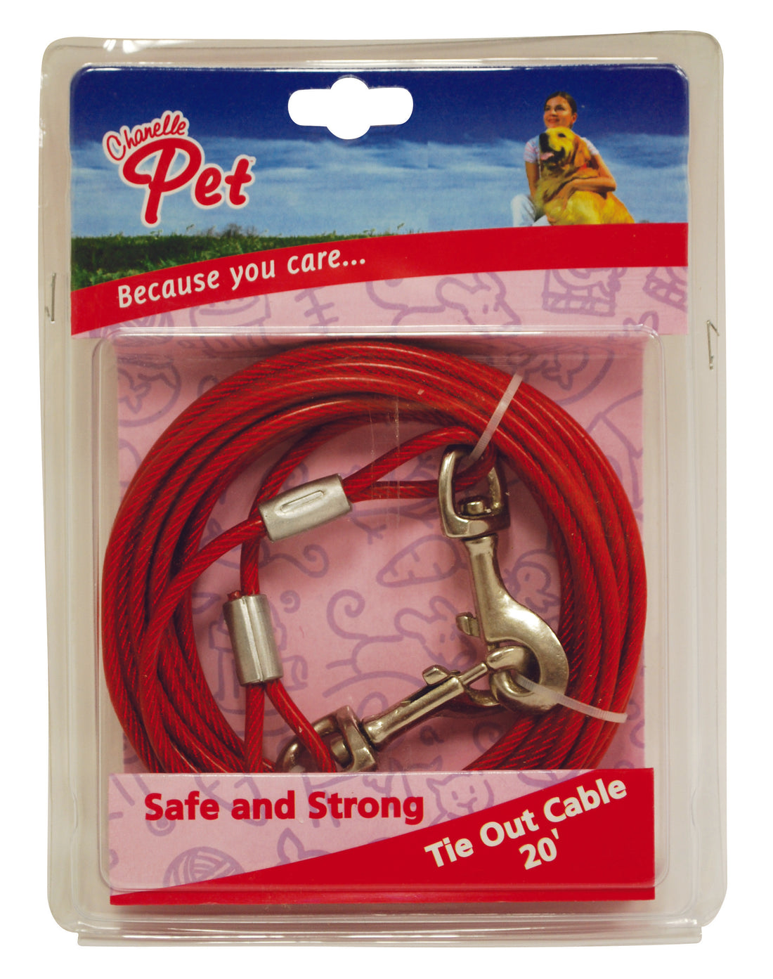 Chanelle Pet Tie Out Cable 5Mm X 30Ft
