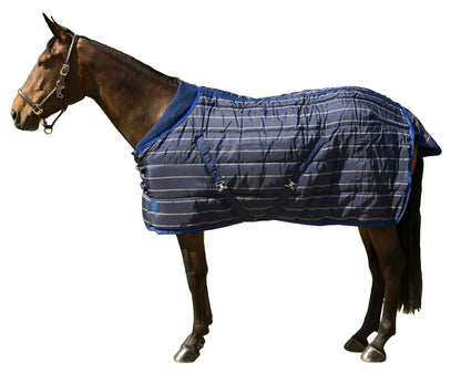 Turfmasters Comfort Horse Quilt Check Navy