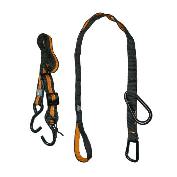 Kurgo Auto Zip Line - Black/Orange