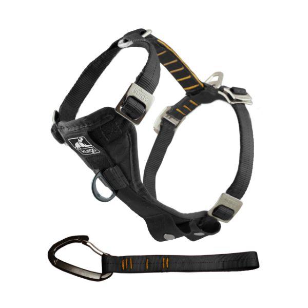 Kurgo Enhanced Strength Tru-Fit Smart Harness - Black, Large
