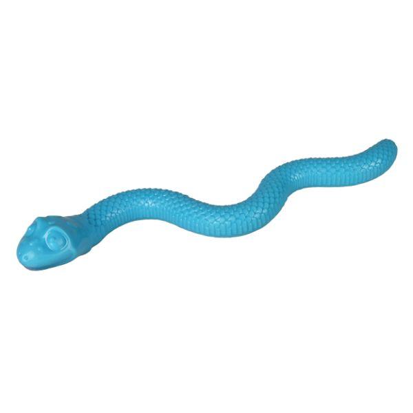 Flamingo Dog Toy - Tpr Sneaky Snake Blue 42cm