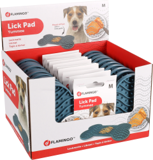 Lick Pad Yummee Silicone Bone - Petrol Medium 21,8Cm